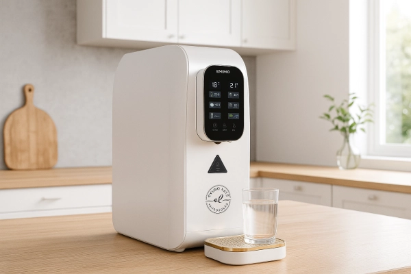 Emino Wasserbar liefert frisch gefiltertes Wasser – über 99 % PFAS entfernt